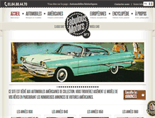 Tablet Screenshot of fabulousmotors.com